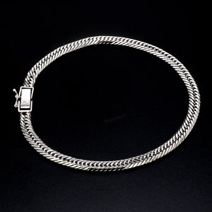 4.5mm Japanese Platinum Cuban Bracelet for Men JL PTB 1176   Jewelove.US