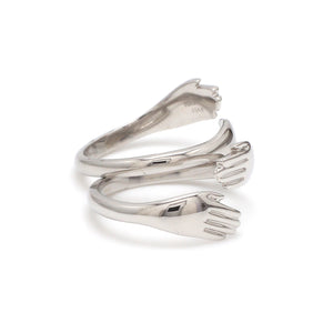Platinum Hug Unisex Ring JL PT 938