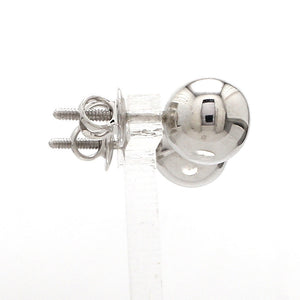 9.5mm Platinum Ball Earrings Studs JL PT E 187-B