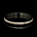 Load image into Gallery viewer, Men of Platinum | 7.5mm Rose Gold Kada JL PTB 1333
