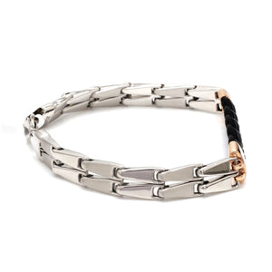 Men of Platinum | Rose Gold Bracelet for Men JL PTB 1259