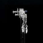 Load image into Gallery viewer, Platinum Diamond Heart Earrings JL PT E LC804
