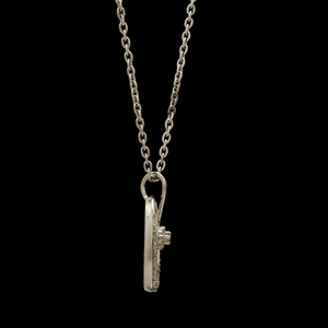Platinum with Diamond Pendant Set for Women JL PT P 2444