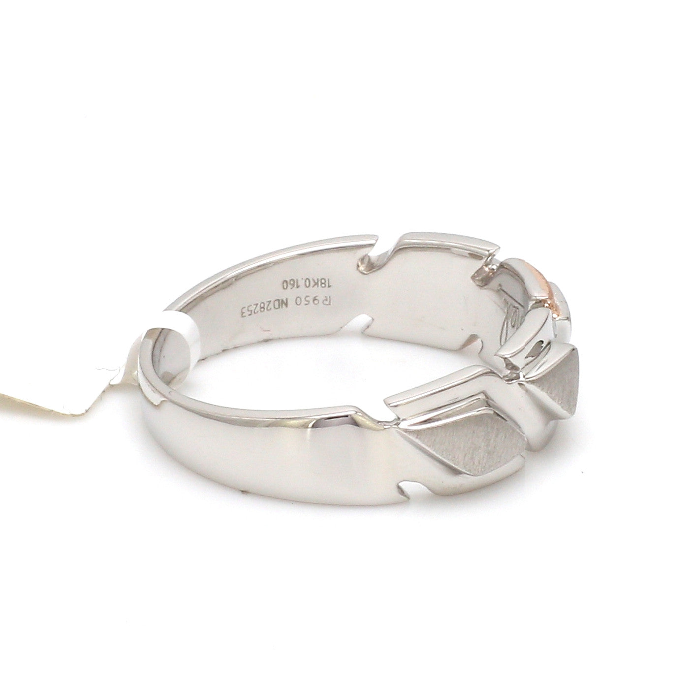 Men of Platinum | Rose Gold Heavy Ring for Men JL PT MSD 110