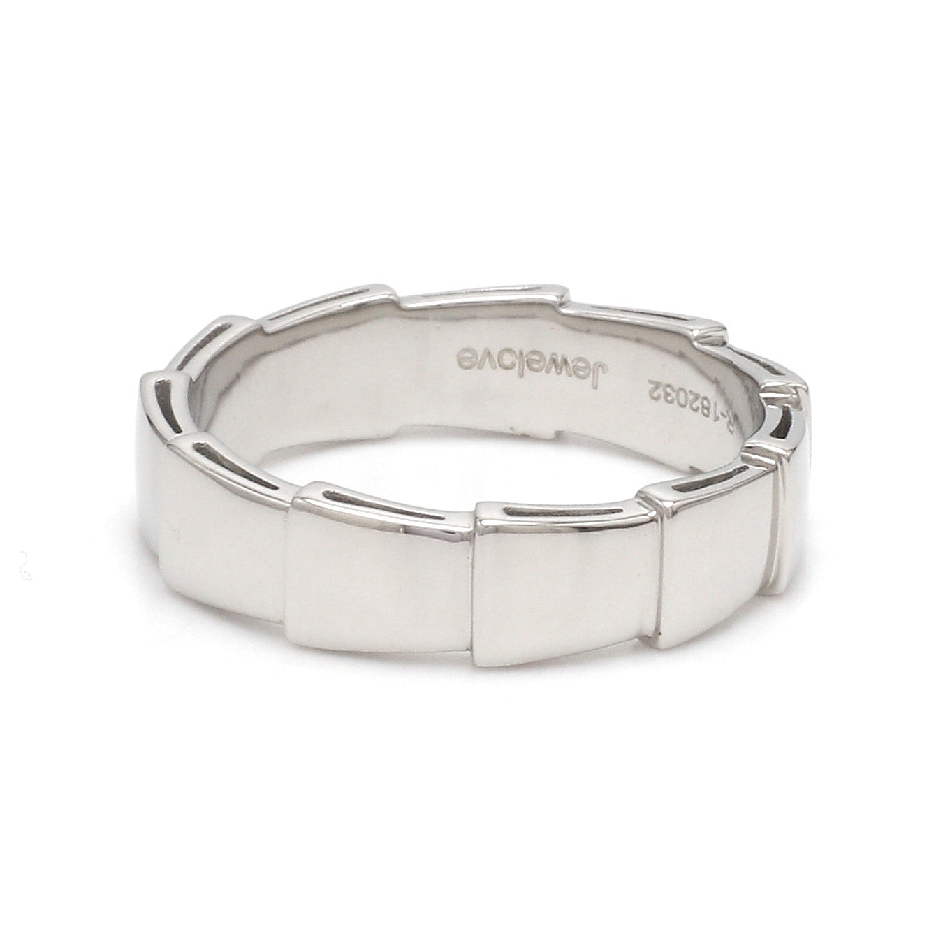 Plain Platinum Ring for Men JL PT 1392