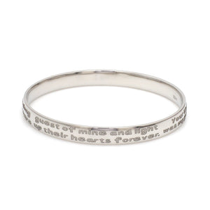 Platinum Engraved Baby Kada for Men JL PTB 1289