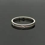 Load image into Gallery viewer, 2mm Japanese Platinum Women&#39;s Ring with Matte Finish JL PT 1334   Jewelove

