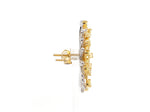 Load image into Gallery viewer, 18K Yellow Gold Earrings with Natural Fancy Yellow &amp; White Diamonds JL AU E 102
