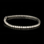 Load image into Gallery viewer, 18-Pointer Diamond Tennis Bracelet 18K White Gold JL AU 755
