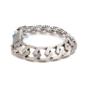 Men of Platinum | 14mm Double Side Heavy Bracelet for Men JL PTB 1379