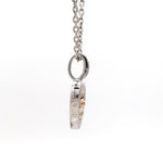 Load image into Gallery viewer, Evara Platinum &amp; Rose Gold Diamonds Heart Pendant JL PT P 322   Jewelove.US
