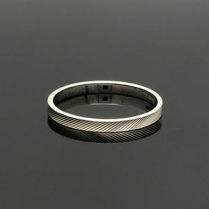 2mm Designer Japanese Platinum Ring for Women JL PT 1336   Jewelove