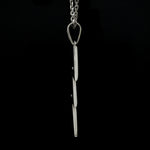 Load image into Gallery viewer, Platinum Thunderbolt Lightning Pendant JL PT P 377
