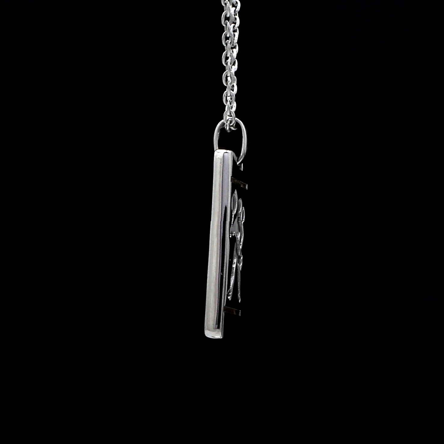 Hanuman Ji Pendant in Platinum & Rose Gold JL PT Hanuman - 1   Jewelove.US