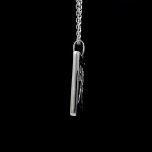 Hanuman Ji Pendant in Platinum & Rose Gold JL PT Hanuman - 1   Jewelove.US