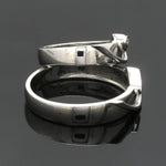Load image into Gallery viewer, Designer Platinum Love Bands JL PT 119

