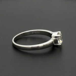 1 Carat Solitaire Platinum Engagement Ring JL PT 1269-C   Jewelove.US