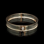 Load image into Gallery viewer, Platinum &amp; 18K Rose Gold Bracelet for Men JL PTB 1221
