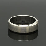 Load image into Gallery viewer, 7mm Designer Single Diamond Platinum Band for Men JL PT 475

