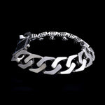 Load image into Gallery viewer, Men of Platinum | 14mm Double Side Heavy Bracelet for Men JL PTB 1379
