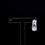 Load image into Gallery viewer, Plain Platinum Earring Bali for Men JL PT E 370
