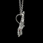 Load image into Gallery viewer, Platinum Shiva Ji Pendant   Jewelove.US
