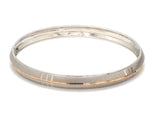 Load image into Gallery viewer, Men of Platinum | 7.5 Platinum Kada with Rose Gold for Men JL PTB 1219

