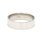 Load image into Gallery viewer, 6mm Flat Platinum Ring JL PT 544
