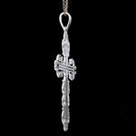 Load image into Gallery viewer, Designer Platinum Cross Pendant JL PT P 243-B
