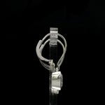 Load image into Gallery viewer, 2-Carat Lab Grown Heart Cut Solitaire Platinum Earrings JL PT E LG-372
