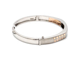Load image into Gallery viewer, Platinum Rose Gold Diamond Bracelet with Matte Finish for Men JL PTB 1181   Jewelove.US
