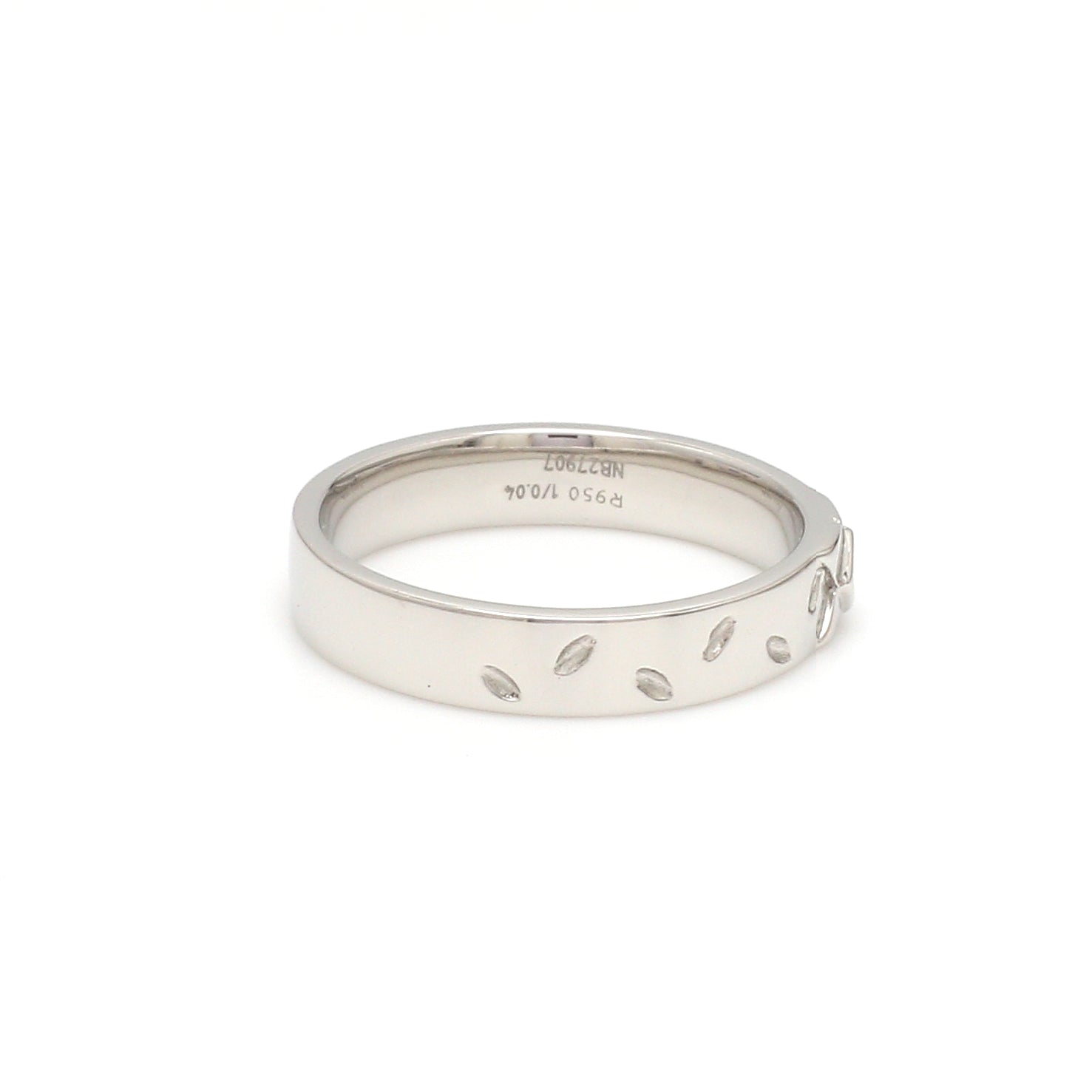 Designer Platinum  Princess Diamond Cut Couple Ring JL PT CB 87