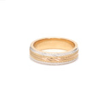 Load image into Gallery viewer, Designer 18K Triple Color Gold Unisex Ring JL AU 99
