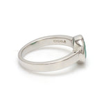 Load image into Gallery viewer, Platinum Ring with Emerald JL PT Emerald
