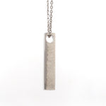 Load image into Gallery viewer, Plain Platinum Cuboid Pendant JL PT P 316   Jewelove.US
