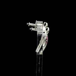 Platinum Ruby Earrings for Women JL PT E NL8636R