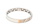 Load image into Gallery viewer, Men of Platinum| 7mm Platinum &amp; Rose Gold Bracelet for Men JL PTB 1209   Jewelove.US
