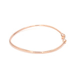 Load image into Gallery viewer, Single Diamonds 14K Rose Gold Bracelet for Women JL AUB 103
