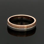 Load image into Gallery viewer, Platinum &amp; 18K Rose Gold Diamond Ring for Men JL PT 1433
