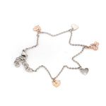 Load image into Gallery viewer, Platinum Evara | Rose Gold Diamond Bracelet for Women JL PTB 738   Jewelove.US
