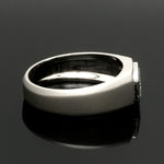 Load image into Gallery viewer, Emerald Cut Solitaire Lab Grown Diamond Ring for Men JL PT LG-1431

