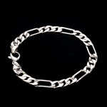 Load image into Gallery viewer, 7.25mm Platinum Bracelet for Men JL PTB 1287-A
