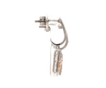 Load image into Gallery viewer, Evara Platinum Rose Gold Diamonds Earrings for Women JL PT E 314   Jewelove.US

