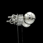 Load image into Gallery viewer, 9.5mm Platinum Ball Earrings Studs JL PT E 187-B
