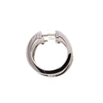 Load image into Gallery viewer, Platinum Bali Earrings with Diamonds  JL PT E 332   Jewelove
