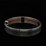 Load image into Gallery viewer, 6.75mm Platinum &amp; Rose Gold Bracelet for Men JL PTB 1078
