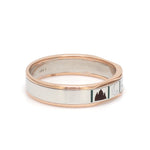 Load image into Gallery viewer, Platinum &amp; Rose Gold Men's Ring JL PT 1482
