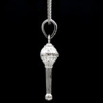 Load image into Gallery viewer, Platinum Hanuman Ji Gada Pendant for Men JL PT Gada-2
