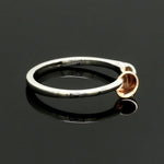 Load image into Gallery viewer, Evara Plain Platinum Rose Gold Ring for Women JL PT 1409
