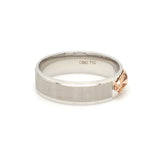 Load image into Gallery viewer, Platinum Ring with Rose Gold Jaguar for Men JL PT 1308   Jewelove.US
